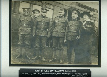 Oct. 1916 at Harriston Railroad Station